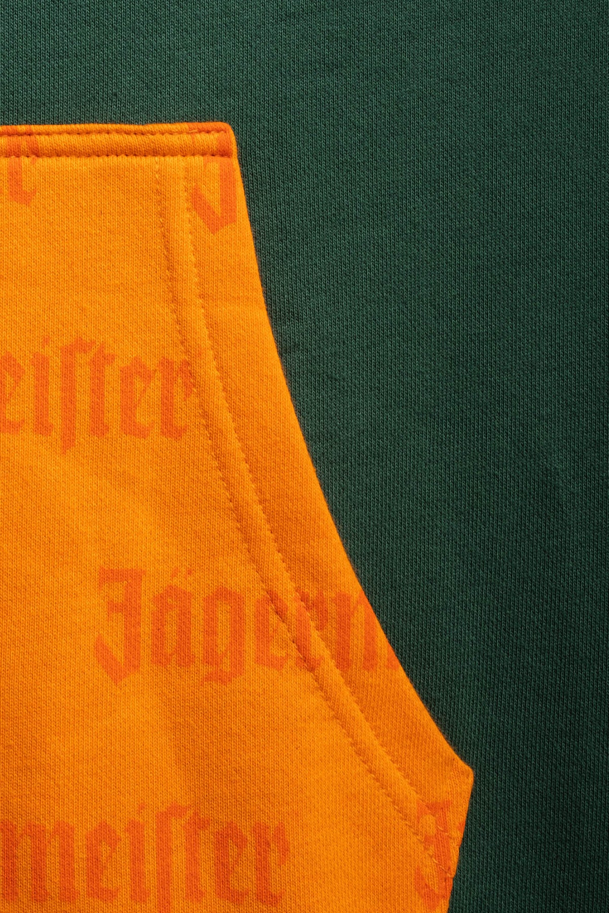 Jägermeister Green and Orange Hooded Sweatshirt – Jägermeister Shop